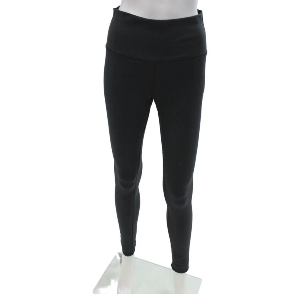 Alo Womens Ankle Leggings Black Athleisure Size M
